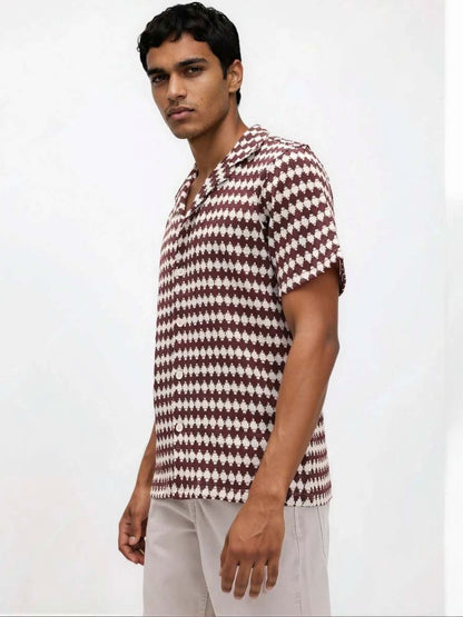 Men Printed Casual Shirt