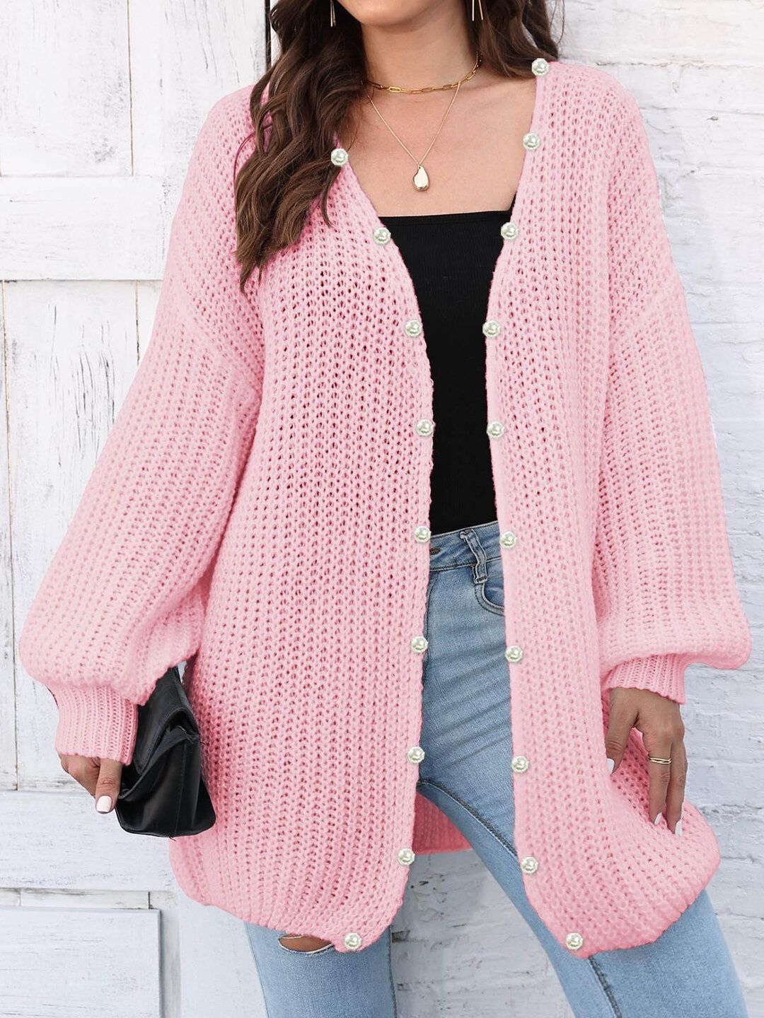 Women Longline Cardigan