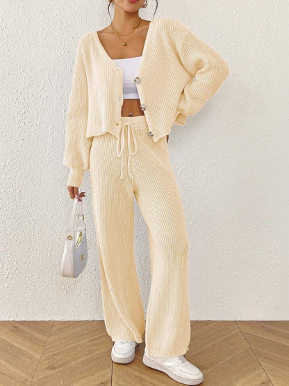 Women Ribbed Cardigan