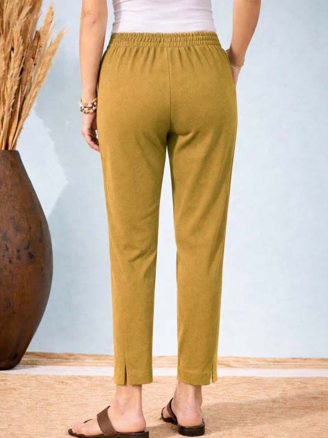 Women Wrinkle Free Trousers