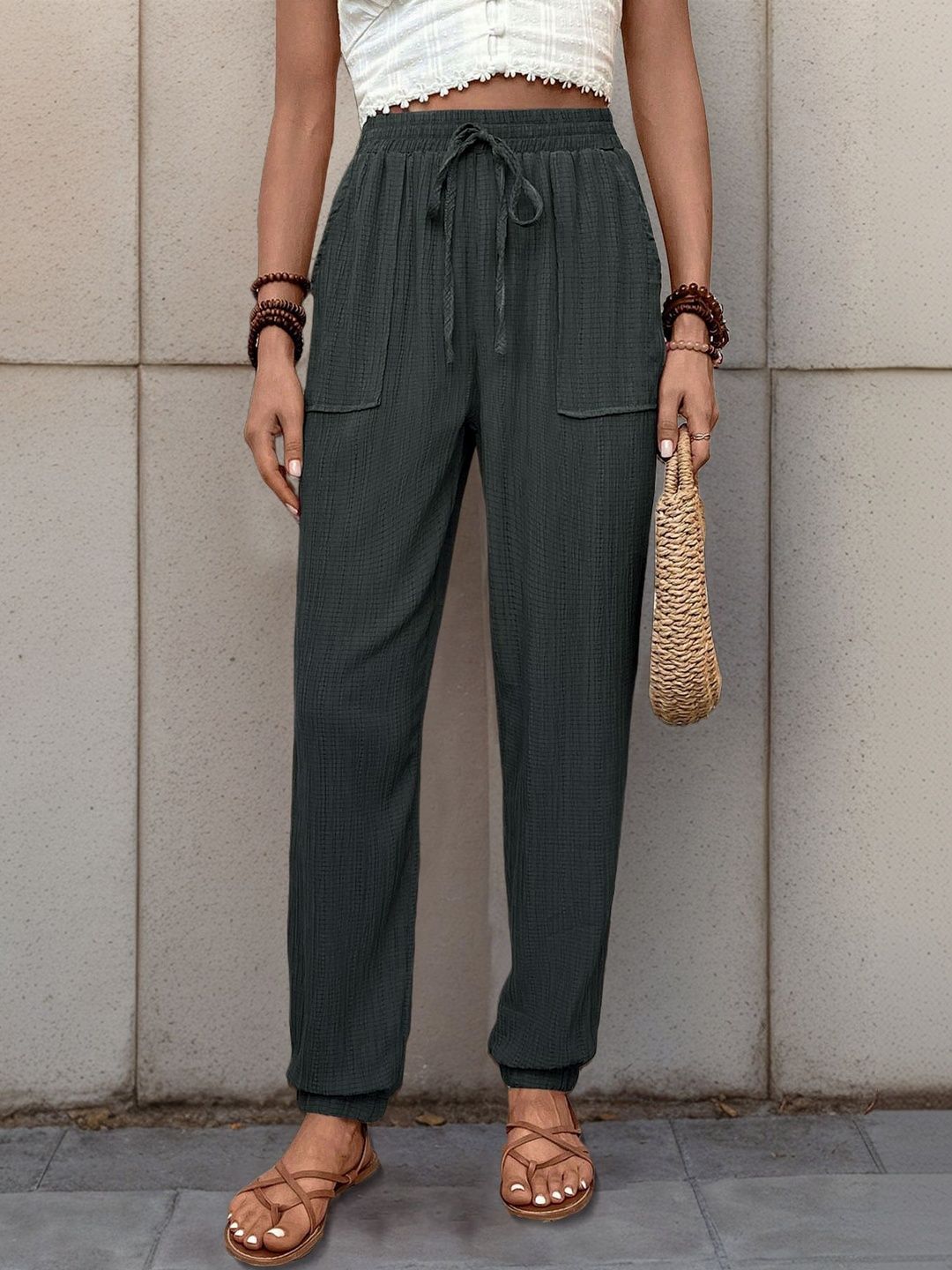 Women Non Iron Trousers
