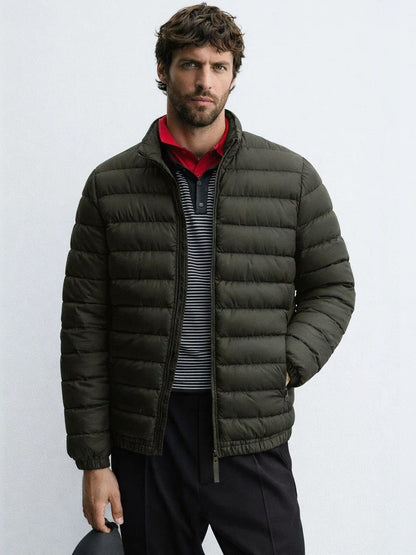 Lightweight Puffer Jacket Style 14 - Nowi Korean Fashion
