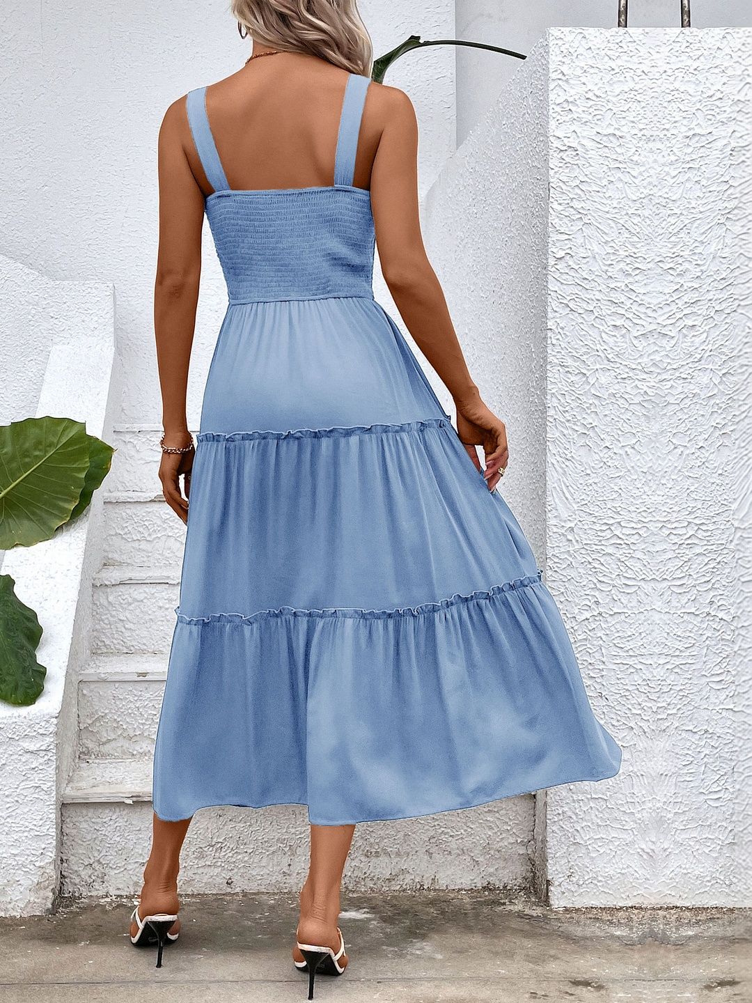 Fit & Flare Midi Dress