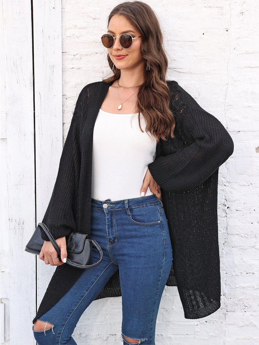 Women Longline Shrug