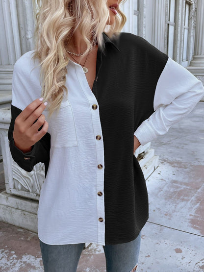 Women Colourblocked Casual Shirt