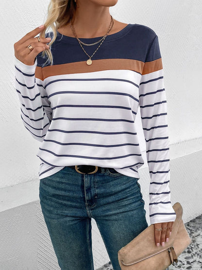 Women Striped T-shirt