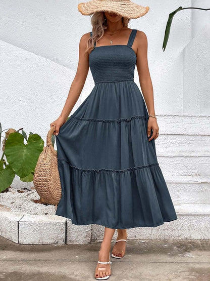NOWI Fit & Flare Midi Dress