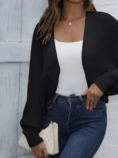 Women Crop Cardigan