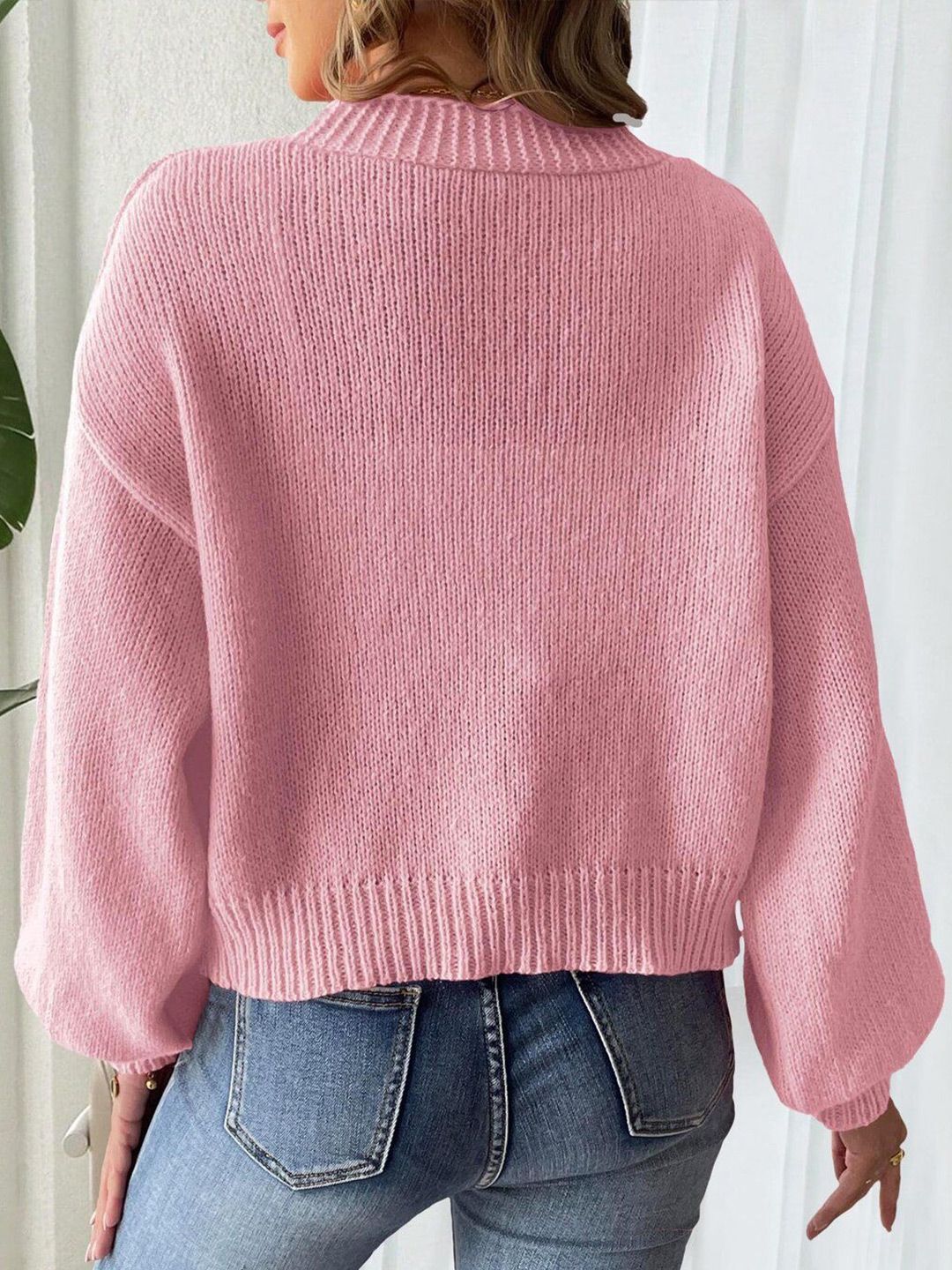 Women Cardigan with Applique Detail