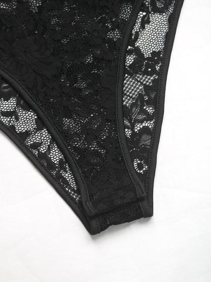 Self Design V-Neck Bodysuit