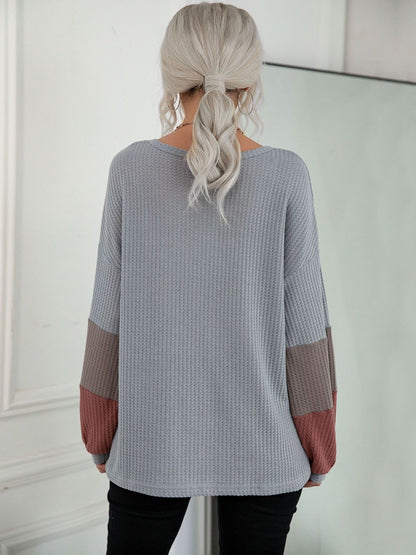 Women Colourblocked Sweatshirt