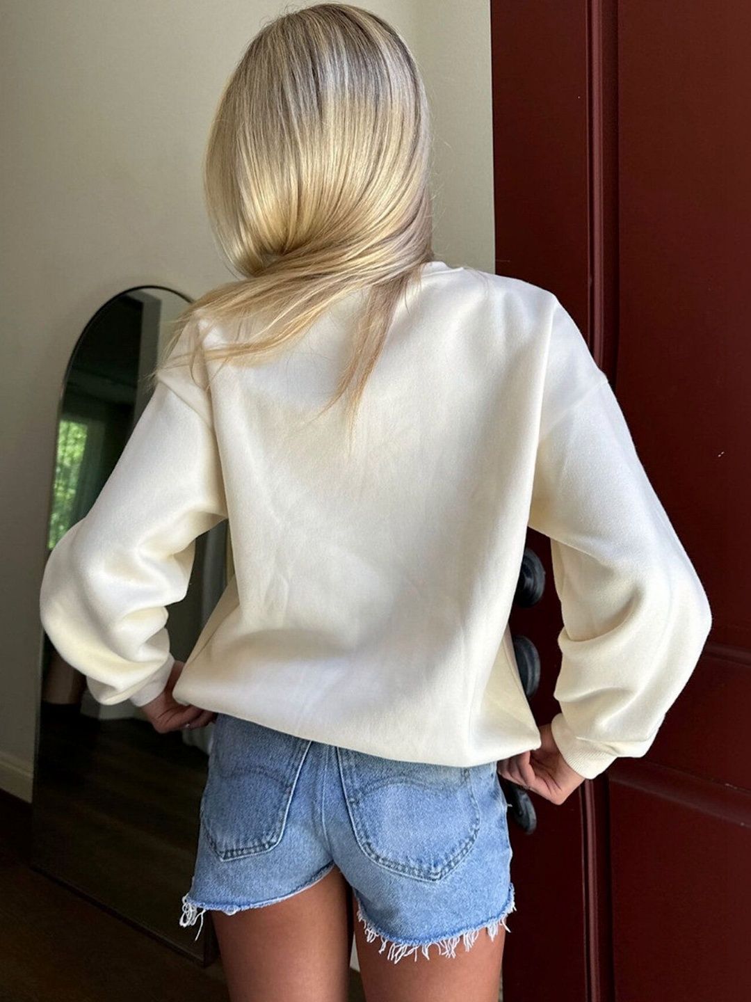 Women Printed Sweatshirt
