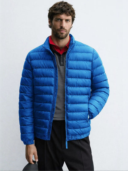 Lightweight Puffer Jacket Long Sleeve - Nowi Korean Fashion