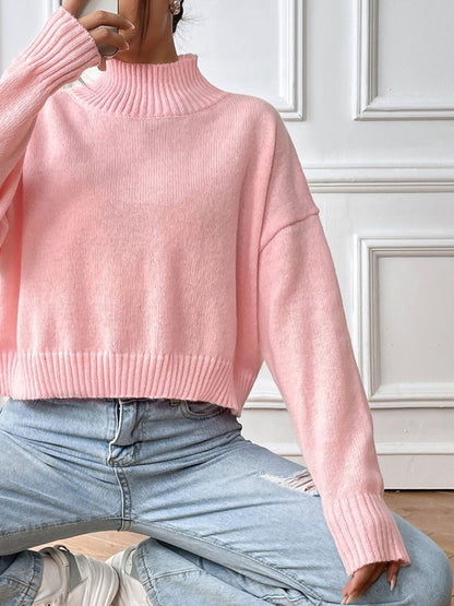 Women Crop Pullover