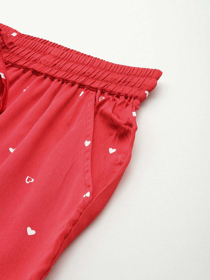 Women Printed Night suit