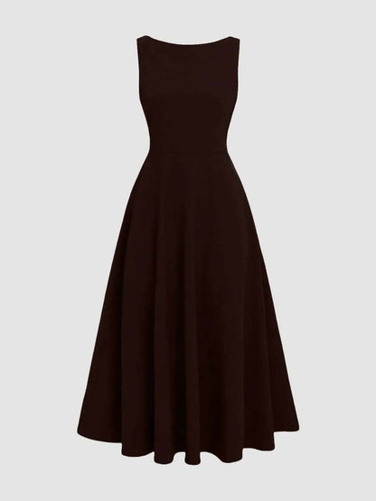 Fit & Flare Midi Dress