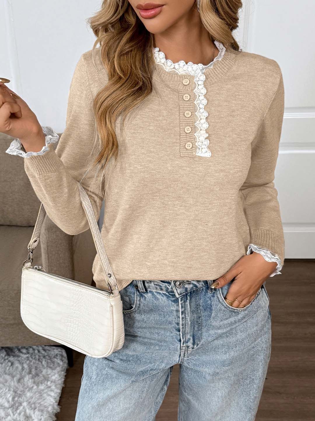 NOWI Women Round Neck Pullover