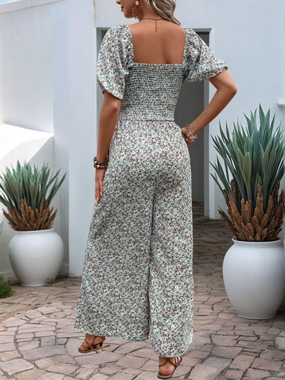 Printed Basic Jumpsuit