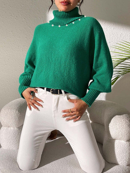 Women Pullover with Embellished Detail