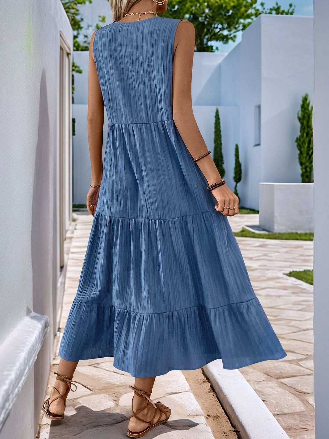 Fit & Flare Midi Dress