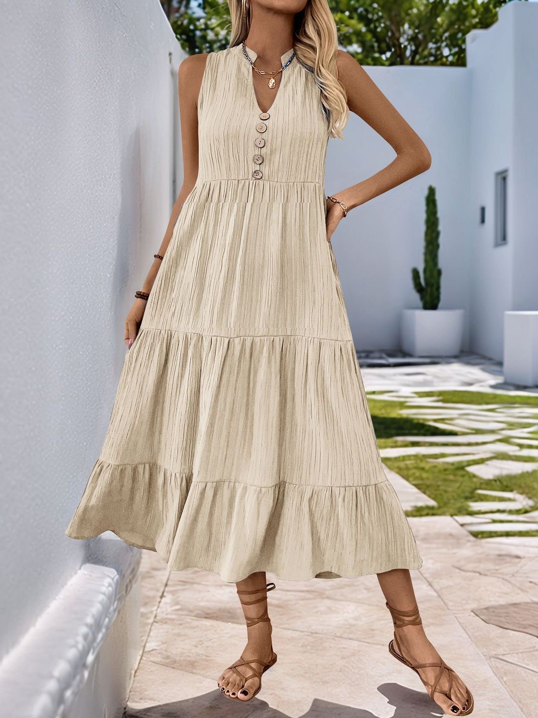 A-Line Midi Dress
