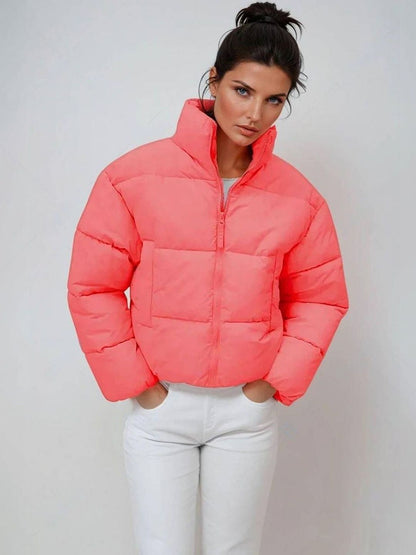NOWI Women Lightweight Crop Puffer Jacket