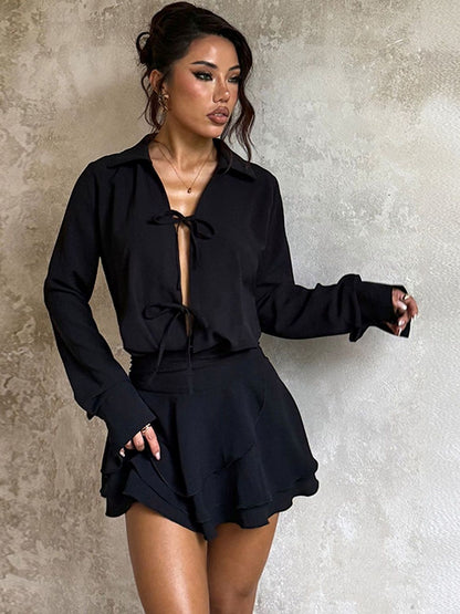 NOWI Fit & Flare Mini Dress