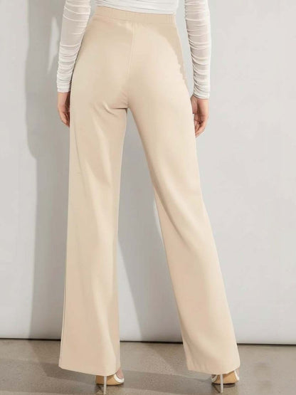 Women Straight Fit Wrinkle Free Trousers
