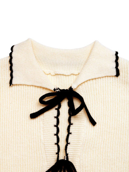 Women's Beige Nowi Women Cardigan Blend Printed Regular Fit