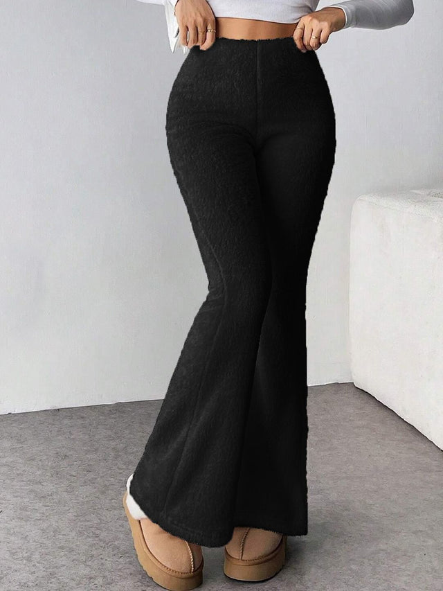 Women High-Rise Easy Wash Trousers