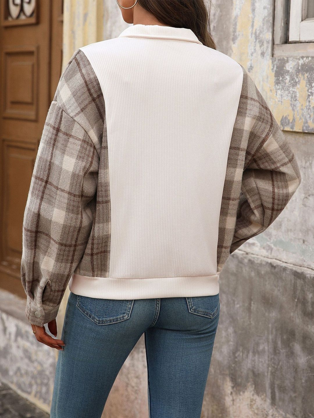 Women Colourblocked Sweatshirt