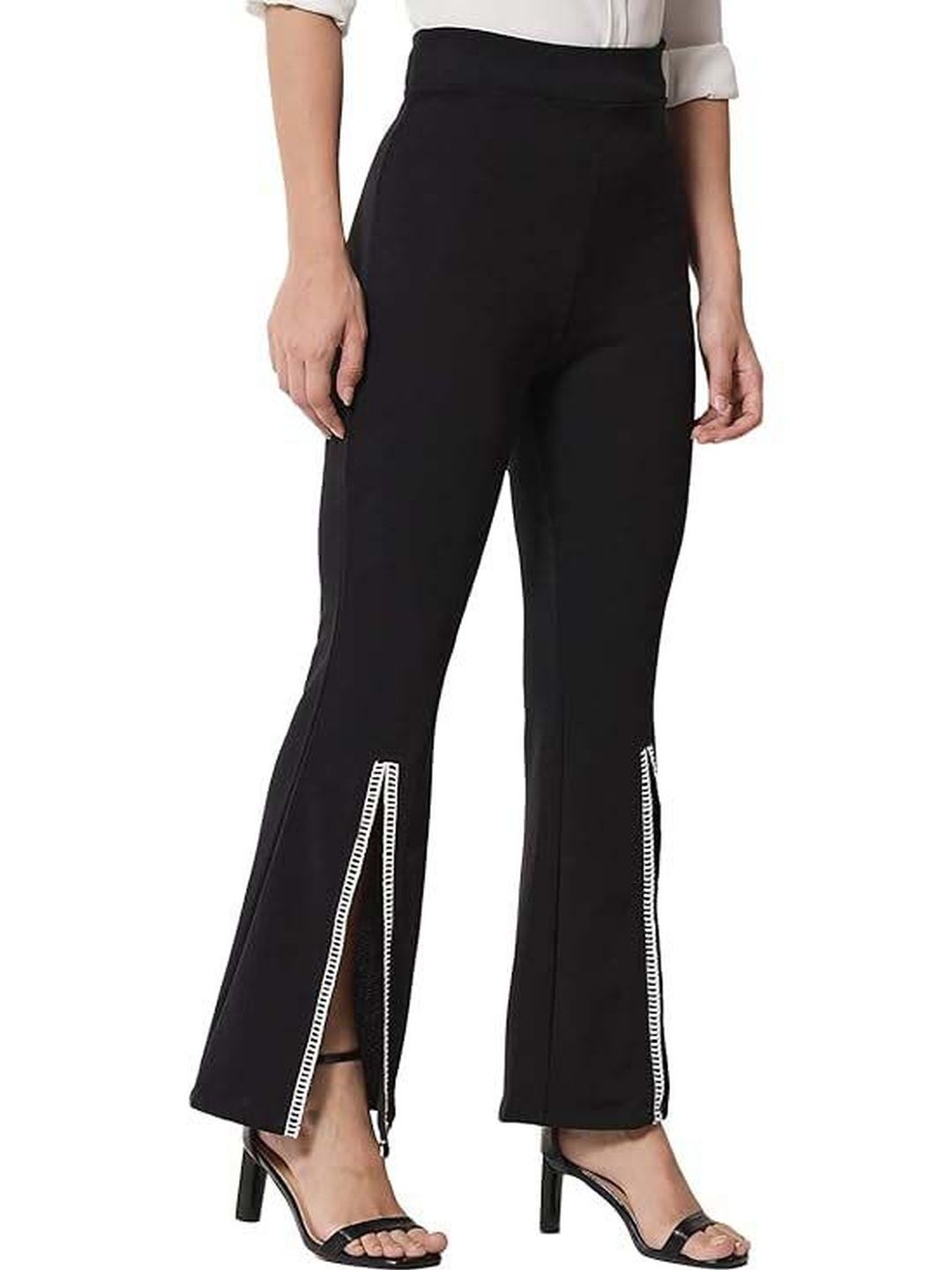 Women High-Rise Trousers
