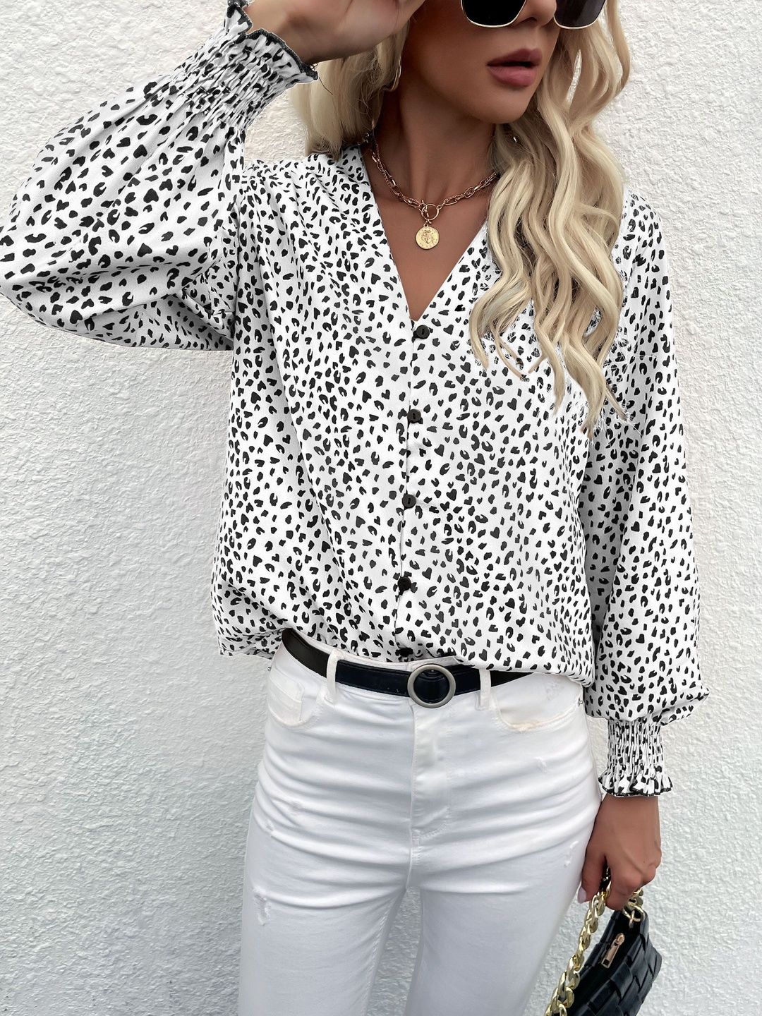 Women Animal Printed Casual Shirt