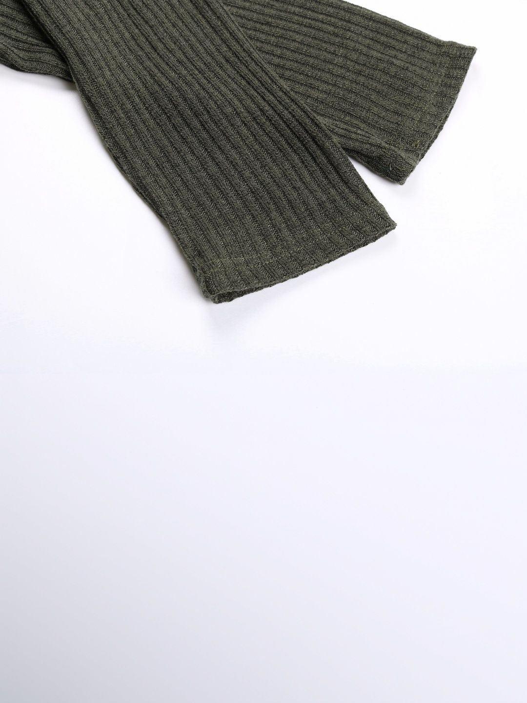 Women's Black Nowi Women Ribbed Pullover