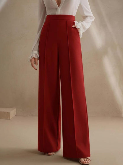 Women Wrinkle Free Trousers