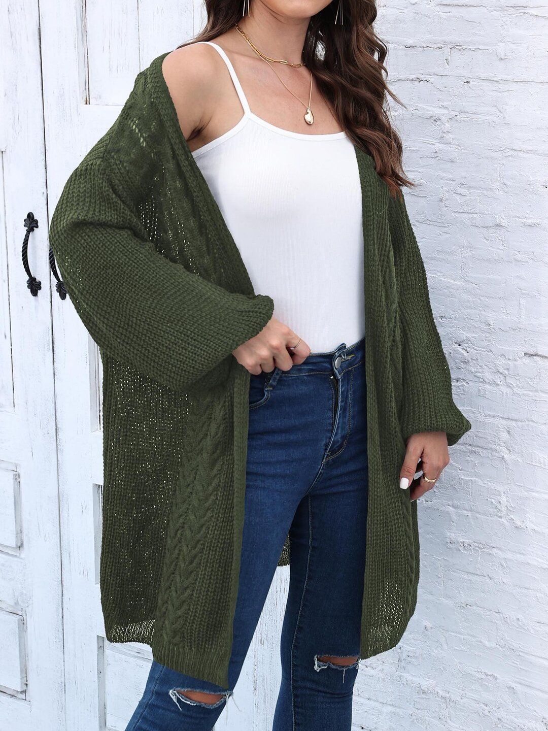 Women Longline Shrug