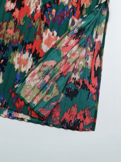 Women's Nowi Floral Midi Dress With Pleated Skirt
