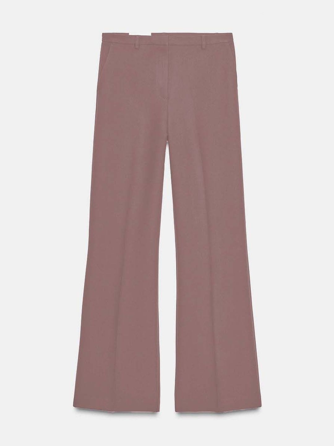 Easy Wash Trousers in Pink polyester - Nowi Korean Fashion