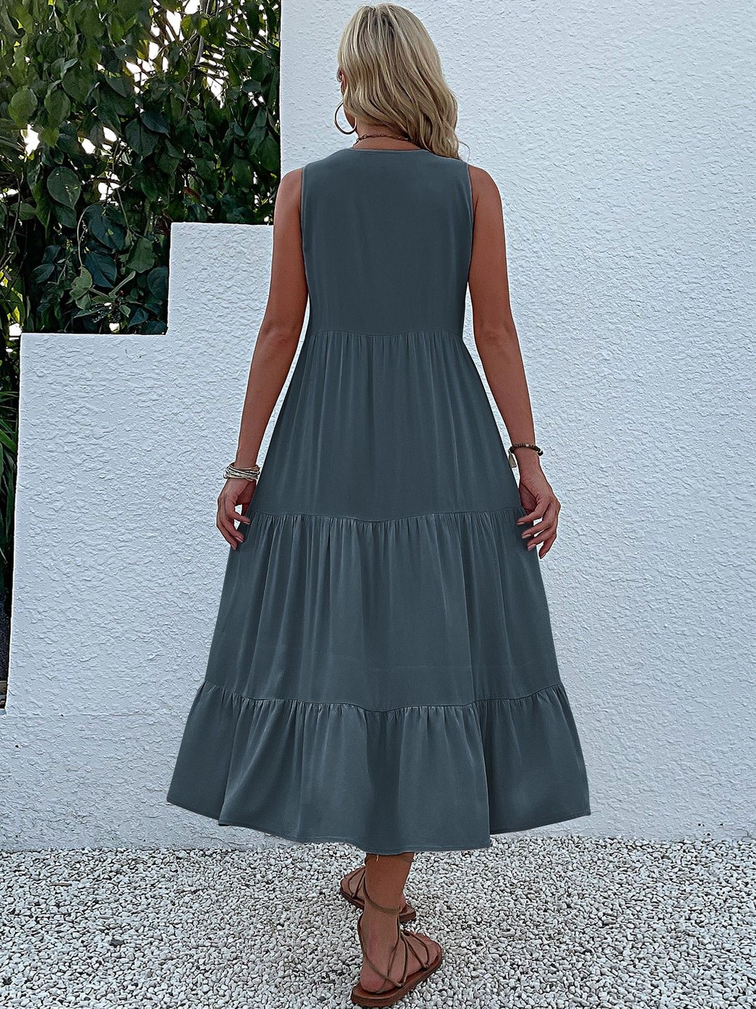 A-Line Midi Dress
