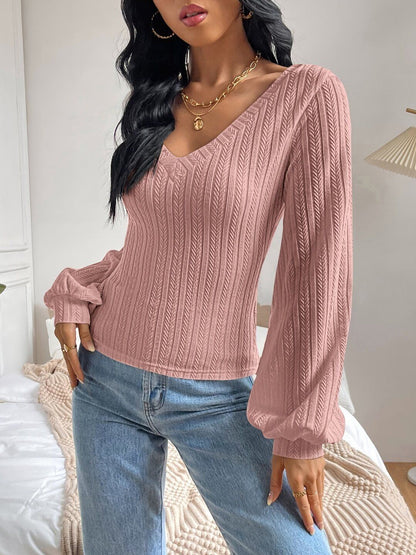 Bishop Sleeves Cotton Top