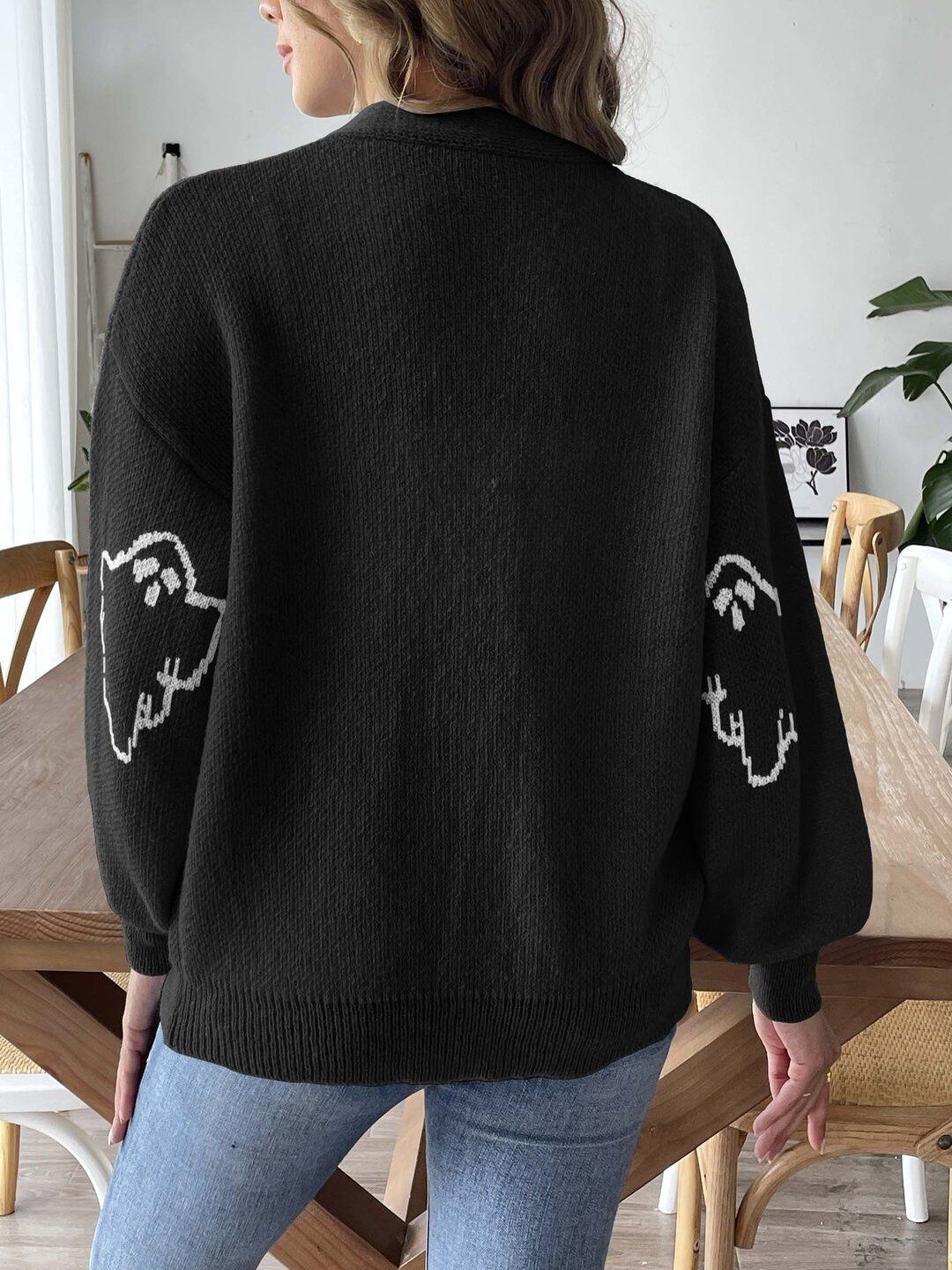 Women Printed Cardigan