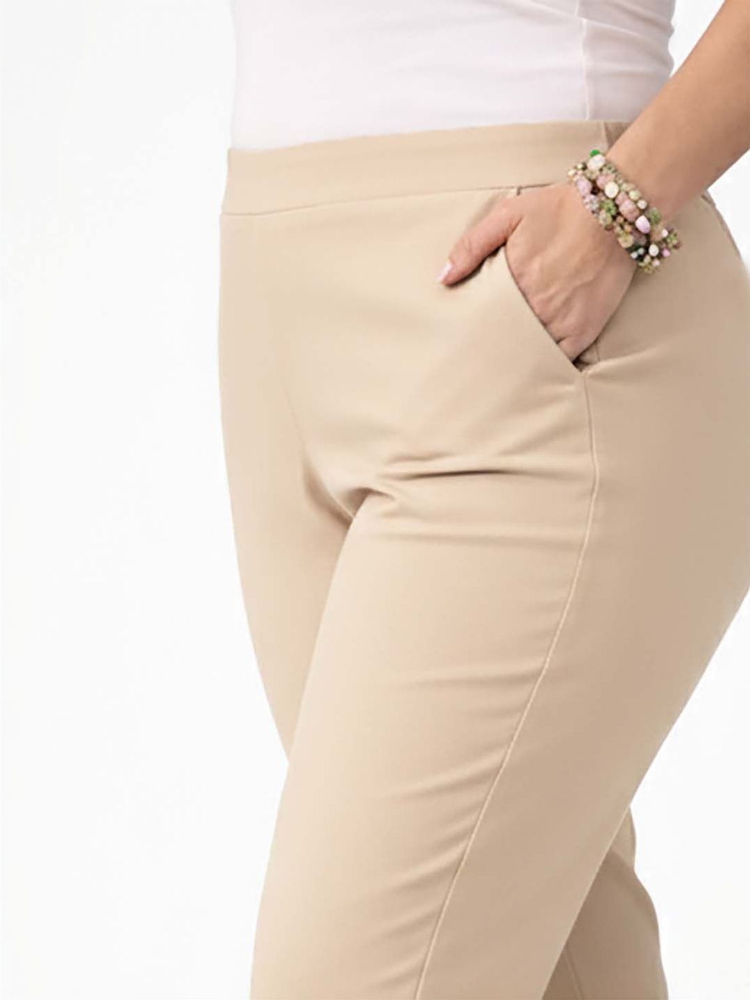 Women Wrinkle Free Trousers