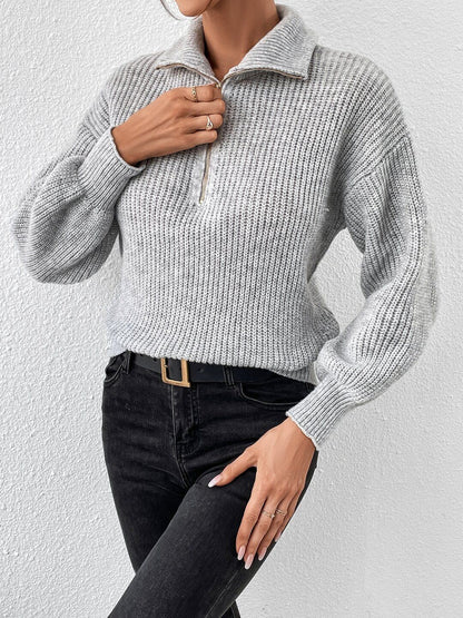 Women Ribbed Pullover