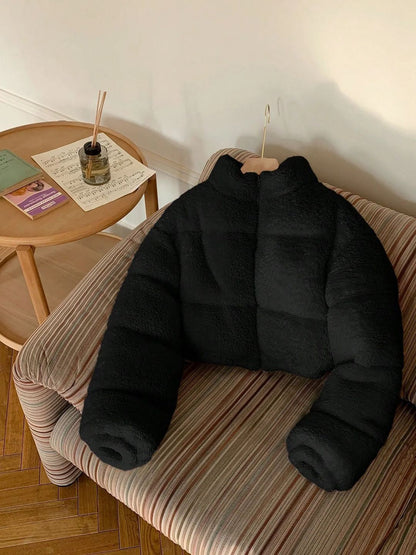 NOWI Women Lightweight Crop Puffer Jacket