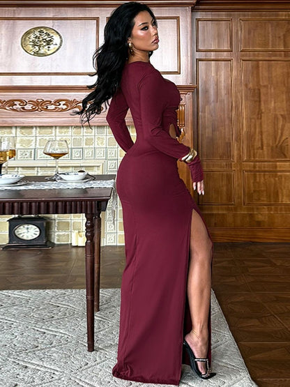NOWI Bodycon Maxi Dress
