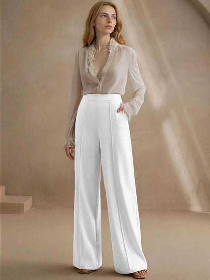 Women Wrinkle Free Trousers