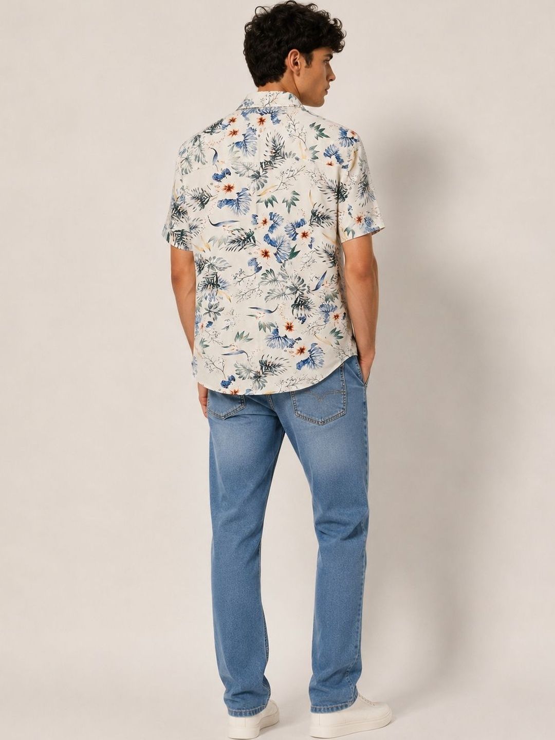 Men Standard Floral Printed Casual Shirt