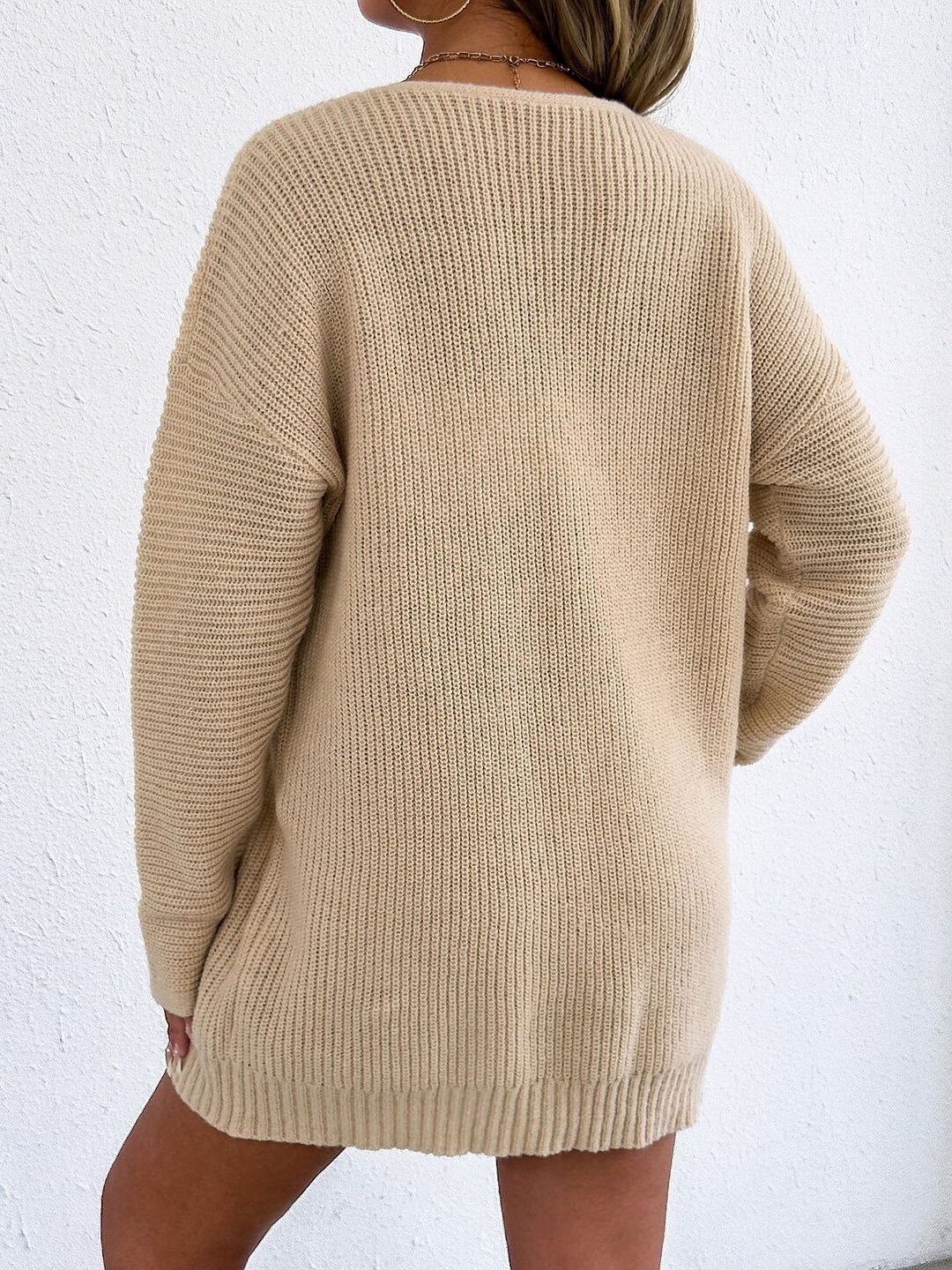 Women Ribbed Pullover