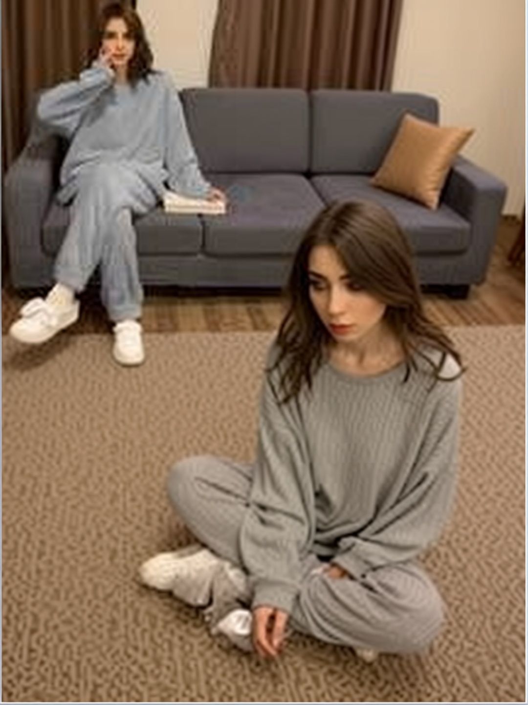 Round Neck Night suit