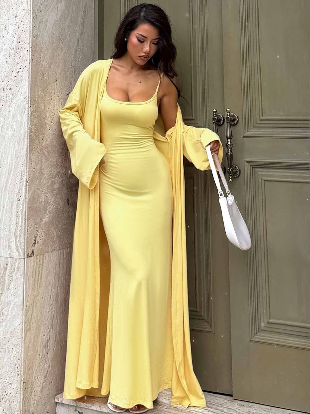 NOWI Maxi-Length Sheath Dresses